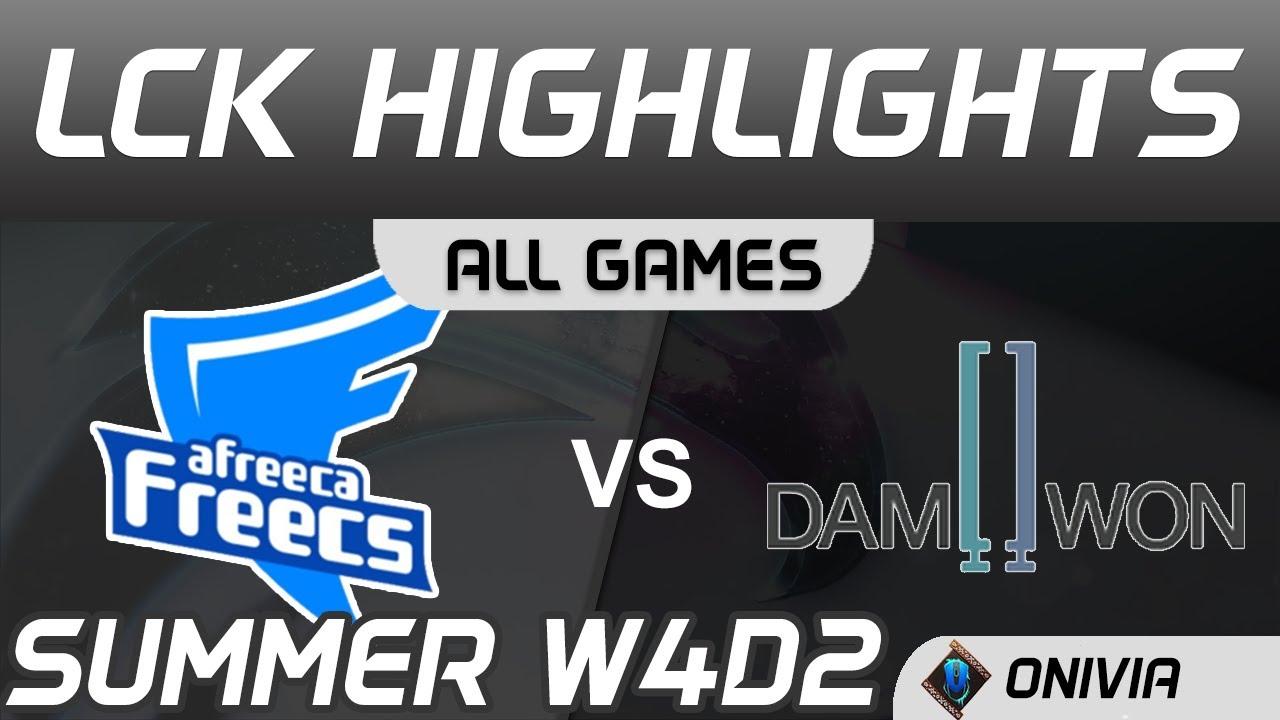 AF vs DWG Highlights ALL GAMES LCK Summer Season 2020 W4D2 Afreeca Freecs vs DAMWON Gaming by Onivia thumbnail