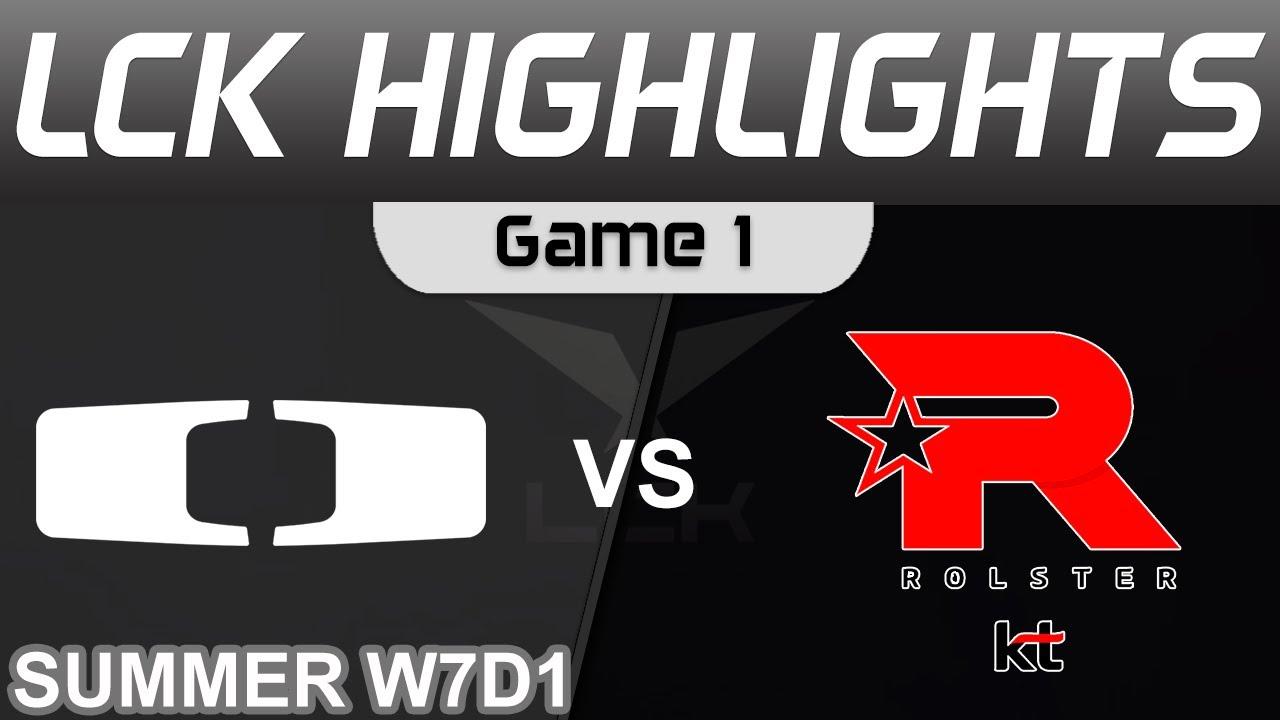 DK vs KT Highlights Game 1 LCK Summer Season 2023 W7D1 Dplus KIA vs KT Rolster by Onivia thumbnail