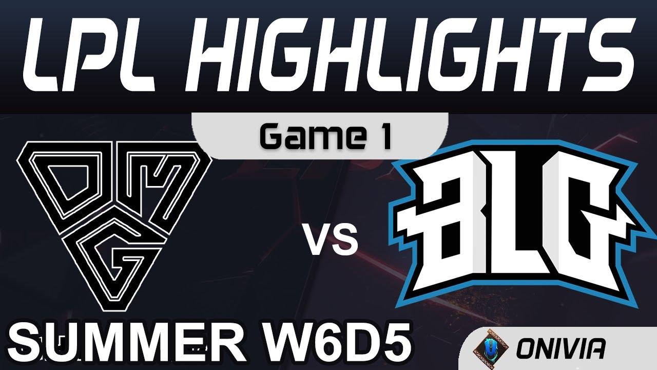 OMG vs BLG Highlights Game 1 LPL Summer Season 2020 W6D5 Oh My God vs Bilibili Gaming by Onivia thumbnail