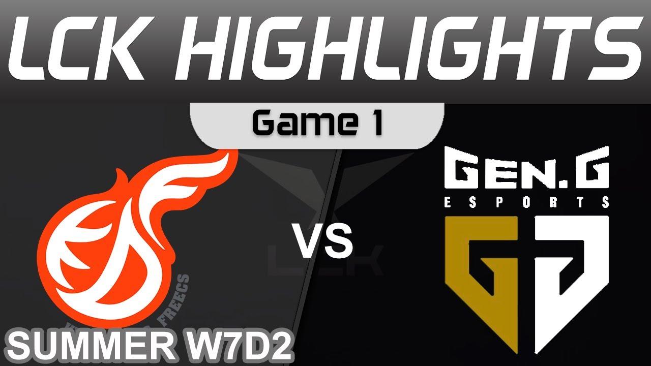 KDF vs GEN Highlights Game 1 LCK Summer Season 2023 W7D2 Kwangdong Freecs vs Gen G by Onivia thumbnail