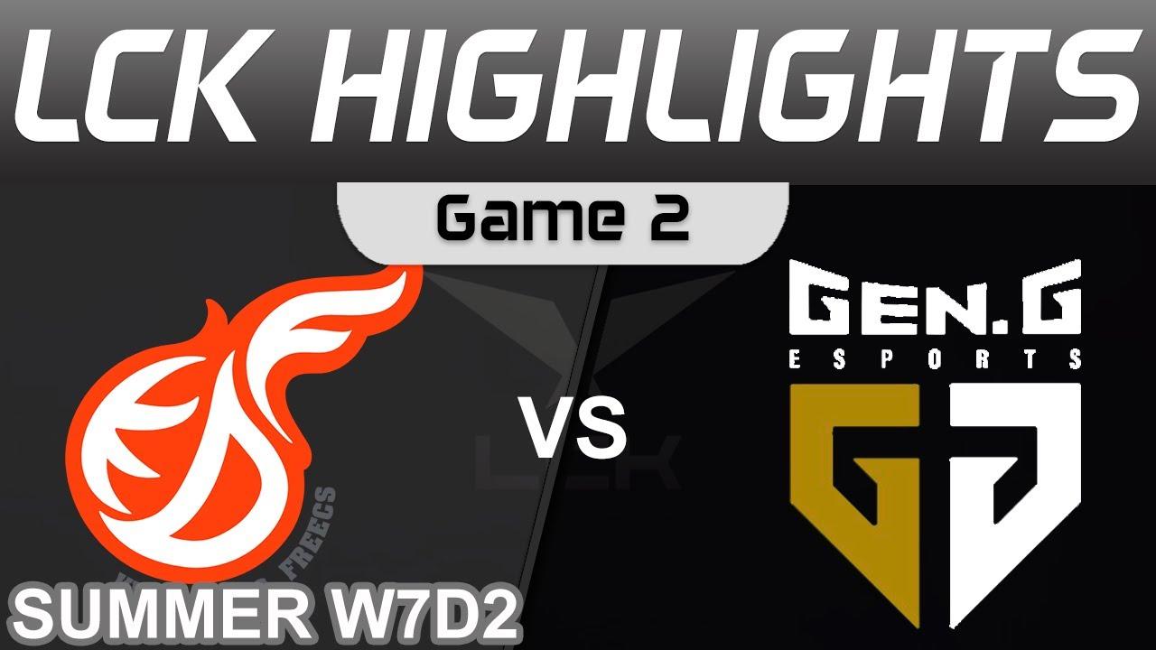 KDF vs GEN Highlights Game 2 LCK Summer Season 2023 W7D2 Kwangdong Freecs vs Gen G by Onivia thumbnail