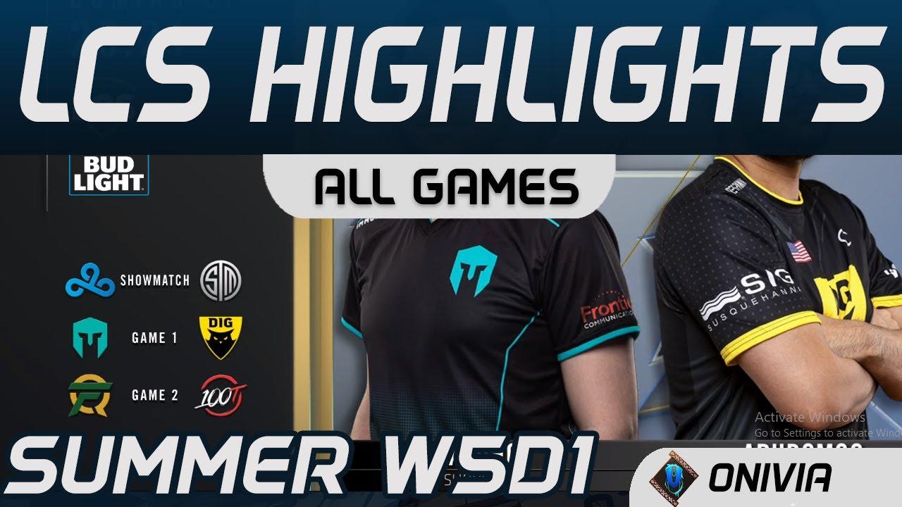 LCS Highlights Week5 Day1 LCS Summer 2020 All Games By Onivia thumbnail