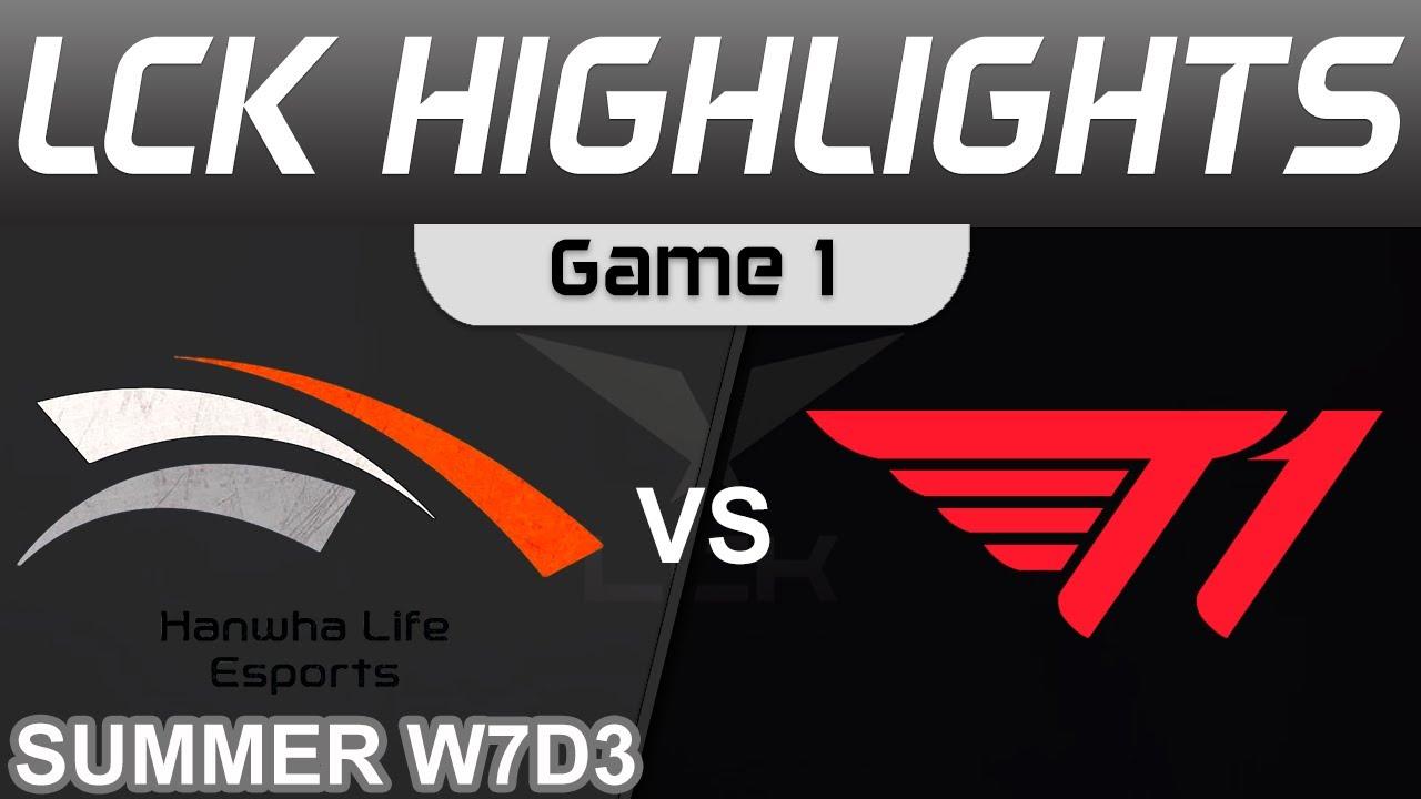 HLE vs T1 Highlights Game 1 LCK Summer Season 2023 W7D3 Hanwha Life Esports vs T1 by Onivia thumbnail