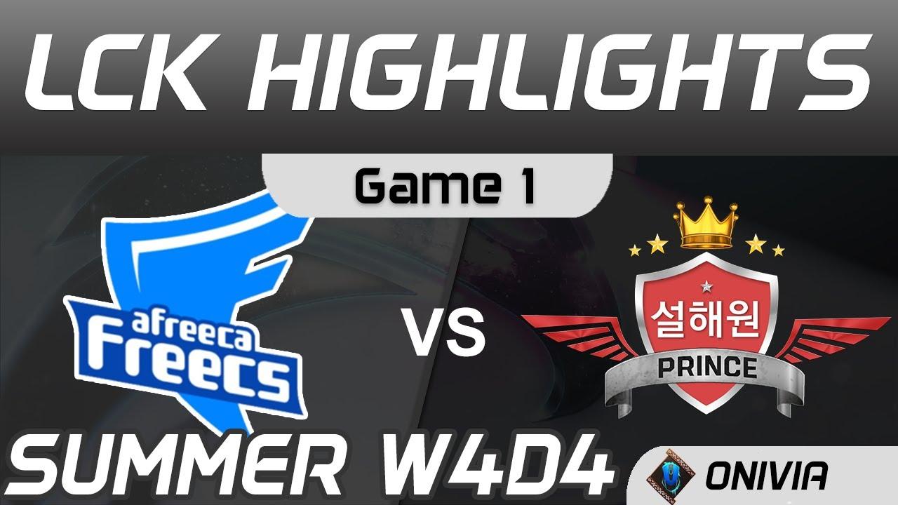 AF vs SP Highlights Game 1 LCK Summer Season 2020 W4D4 Afreeca Freecs vs SeolHaeOne Prince by Onivia thumbnail