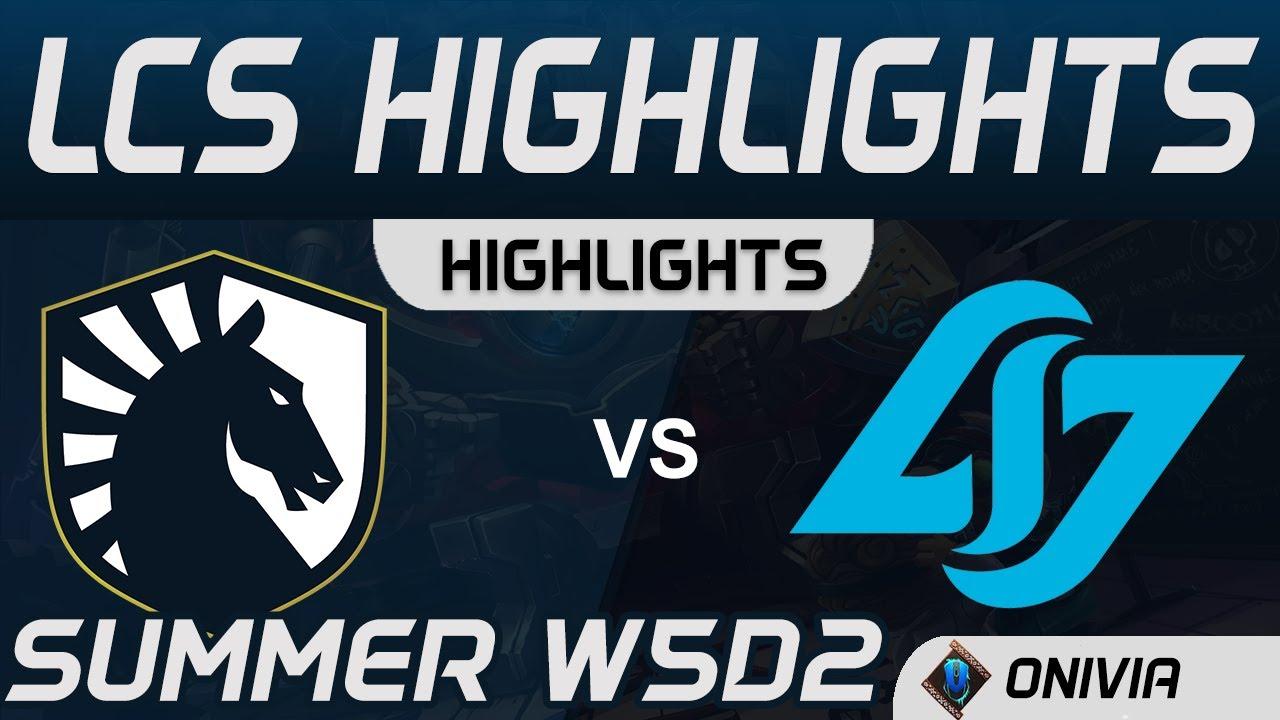 TL vs CLG Highlights LCS Summer 2020 W5D2 Team Liquid vs Counter Logic Gaming by Onivia thumbnail