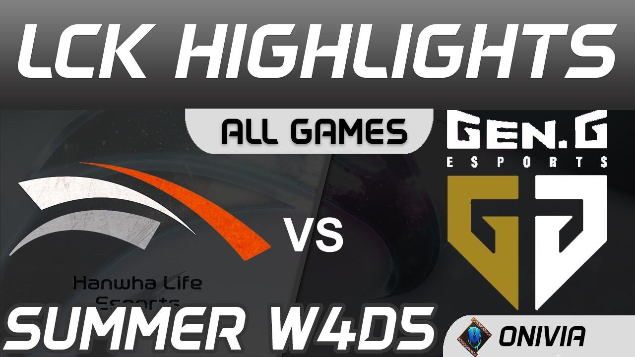 HLE vs GEN Highlights ALL GAMES LCK Summer Season 2020 W4D5 Hanwha Life Esports vs Gen.G by Onivia thumbnail