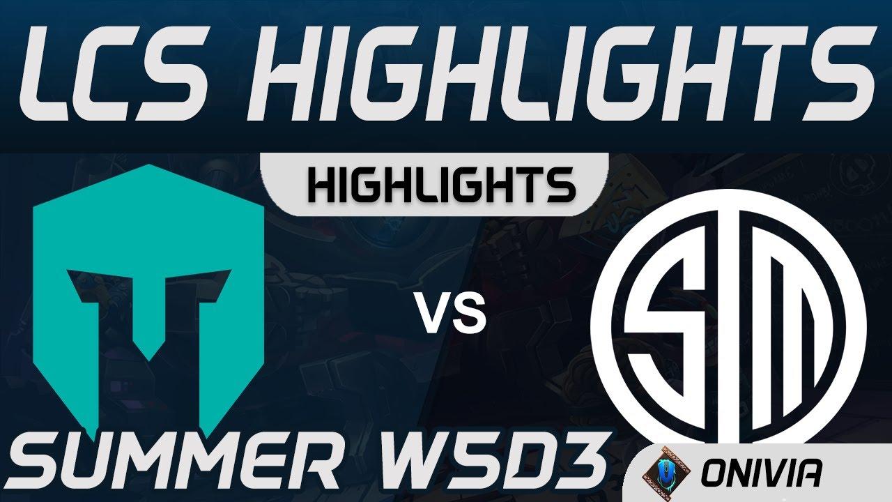 IMT vs TSM Highlights LCS Summer 2020 W5D3 Immortals vs Team SoloMid by Onivia thumbnail