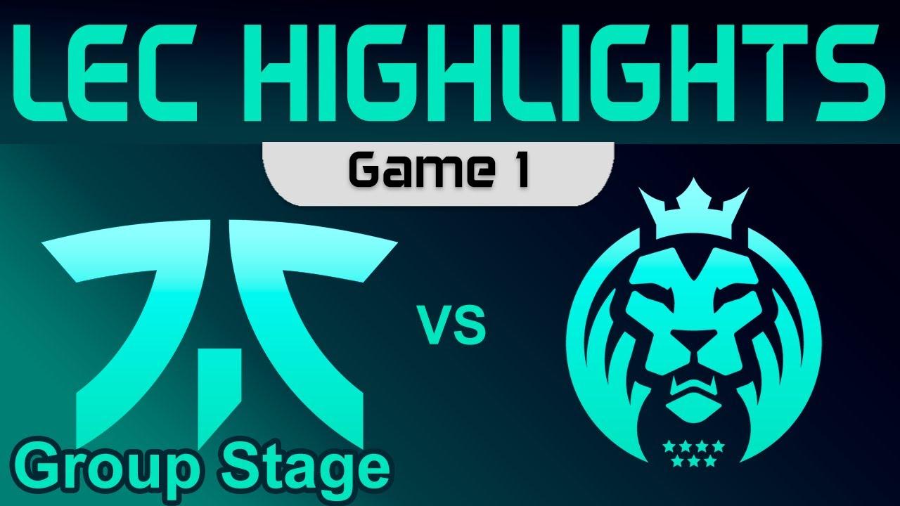 FNC vs MAD Game 1 Highlights LEC Group Stage B 2023 Fnatic vs MAD Lions by Onivia thumbnail