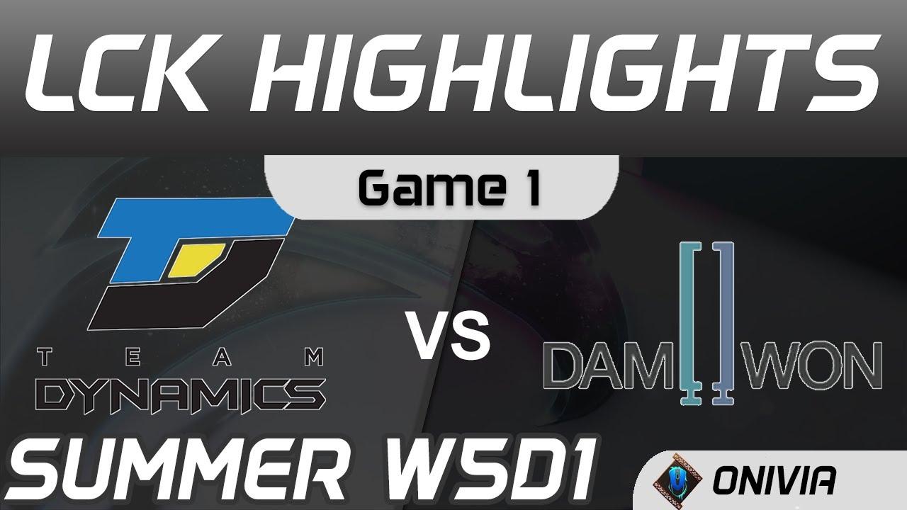 DYN vs DWG Highlights Game 1 LCK Summer Season 2020 W5D1 Team Dynamics vs DAMWON Gaming by Onivia thumbnail