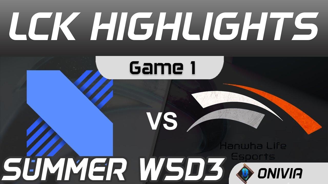 DRX vs HLE Highlights Game 1 LCK Summer Season 2020 W5D3 DRX vs Hanwha Life esports by Onivia thumbnail