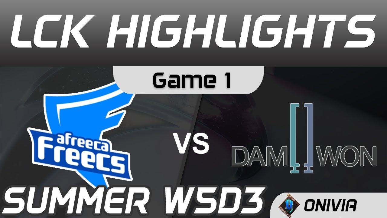 AF vs DWG Highlights Game 1 LCK Summer Season 2020 W5D3 Afreeca Freecs vs DAMWON Gaming by Onivia thumbnail