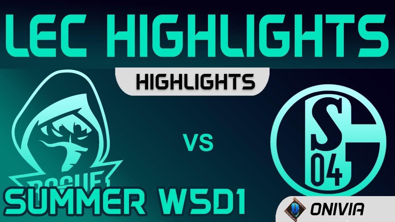 RGE vs S04 Highlights W5D1 LEC Summer 2020 Rogue vs FC Schalke 04 by Onivia thumbnail