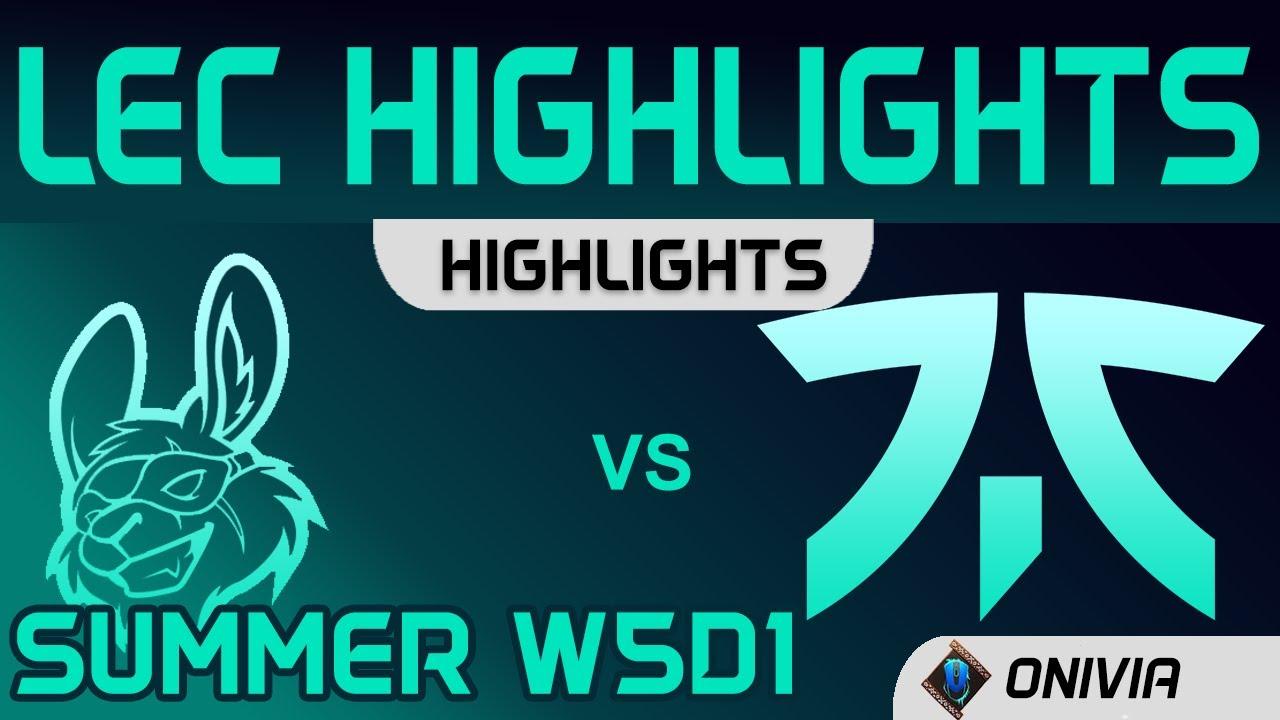 MSF vs FNC Highlights W5D1 LEC Summer 2020 Misfits Gaming vs Fnatic by Onivia thumbnail