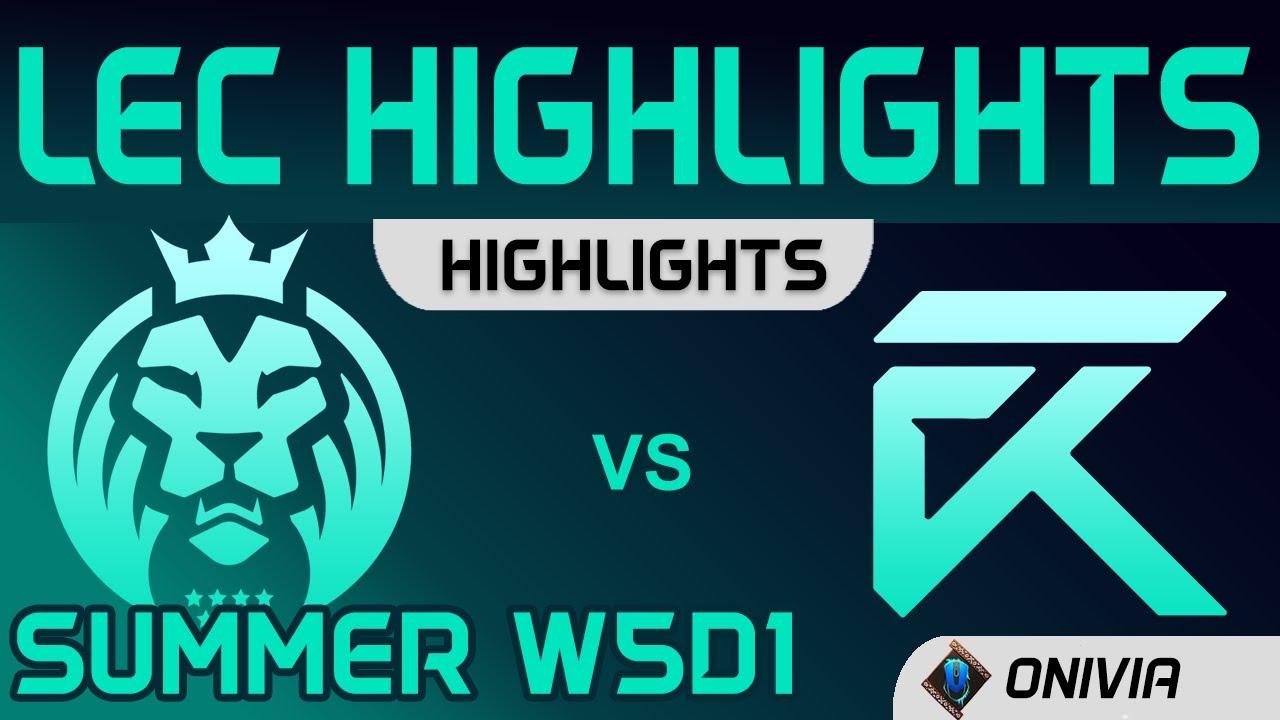 MAD vs XL Highlights W5D1 LEC Summer 2020 MAD Lions vs Excel Esports by Onivia thumbnail