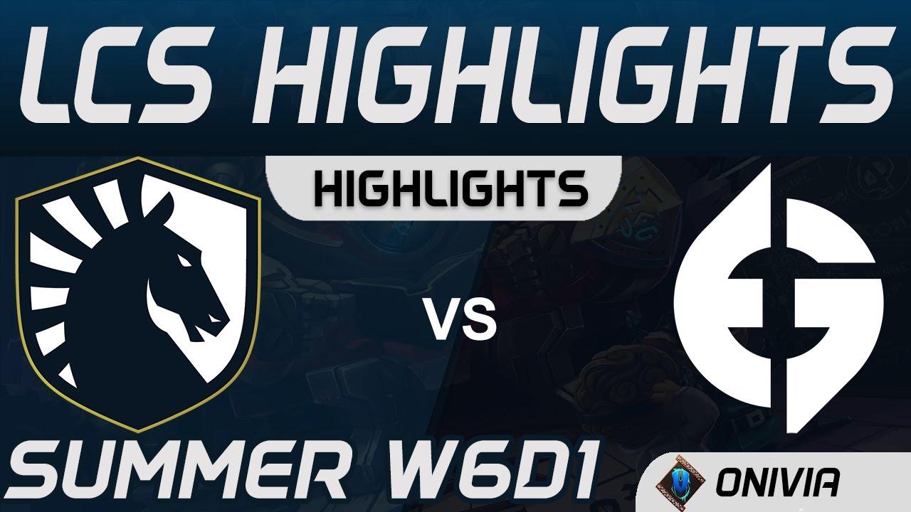 TL vs EG Highlights LCS Summer 2020 W6D1 Team Liquid vs Evil Geniuses by Onivia thumbnail