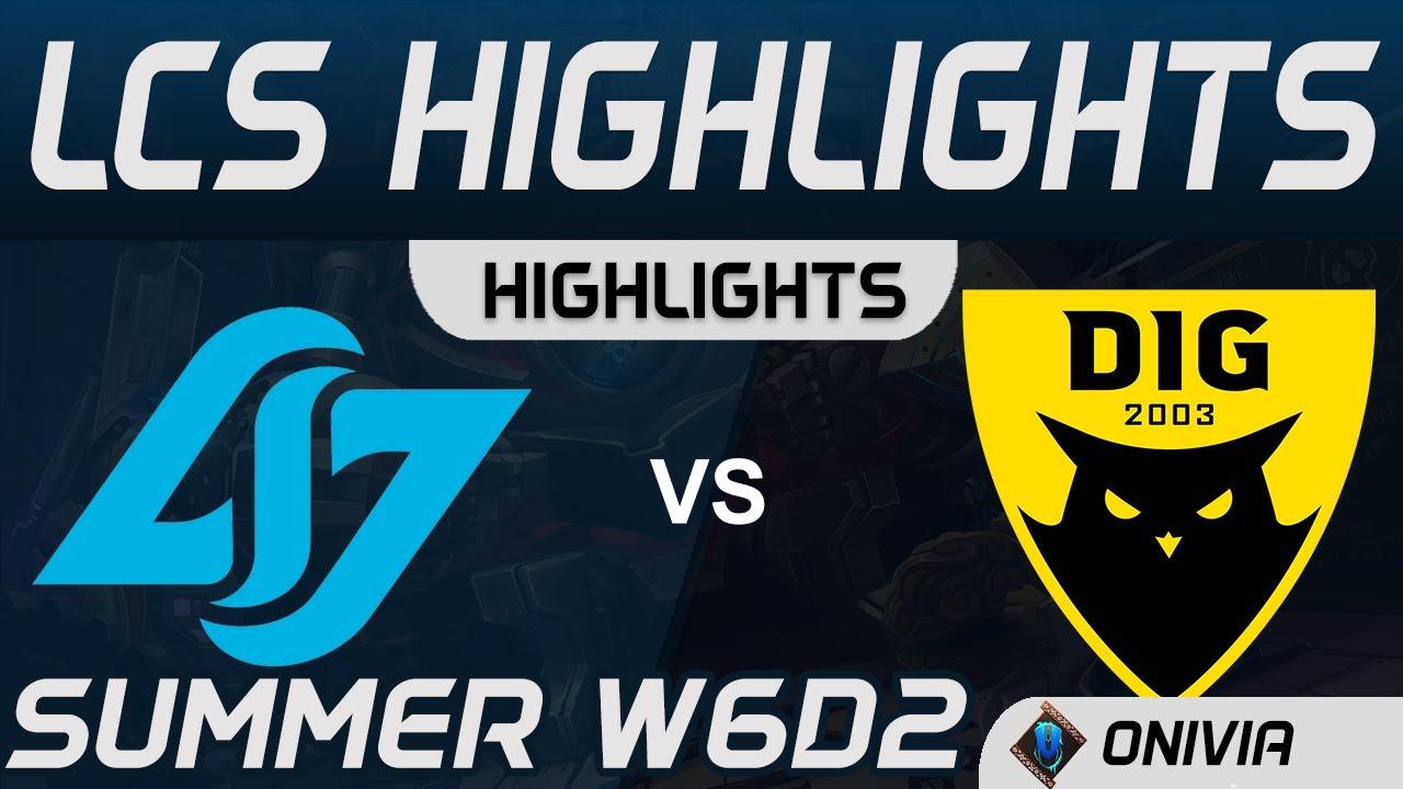 CLG vs DIG Highlights LCS Summer 2020 W6D2 Counter Logic Gaming vs Dignitas by Onivia thumbnail