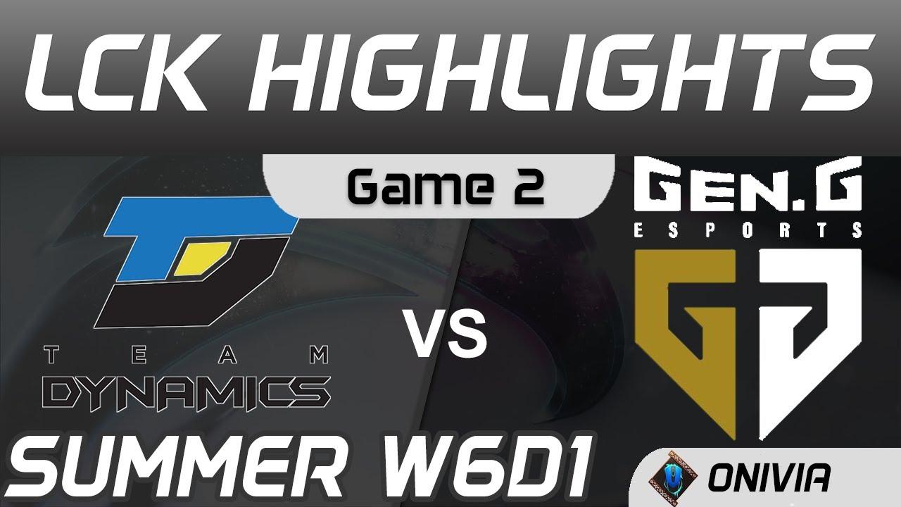 GEN vs DYN Highlights Game 2 LCK Summer Season 2020 W6D1 Gen G vs Team Dynamics by Onivia thumbnail