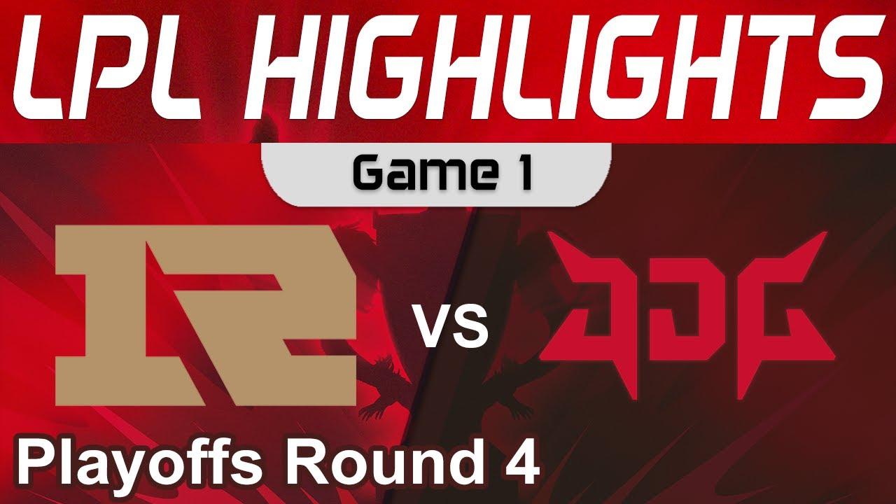 RNG vs JDG Highlights Game 1 LPL Spring Playoffs Round 4 2022 Royal Never Give Up vs JD Gaming by On thumbnail