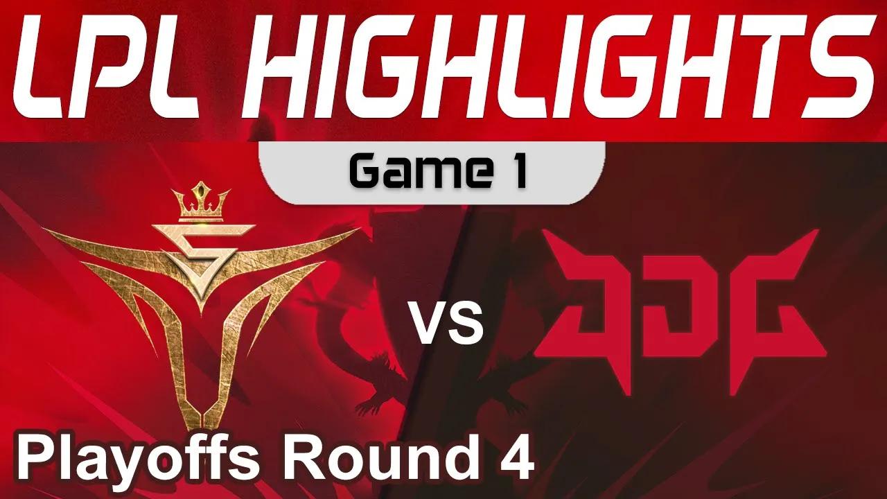 V5 vs JDG Highlights Game 1 LPL Spring Playoffs Round 4 2022 Victory Five vs JD Gaming by Onivia thumbnail