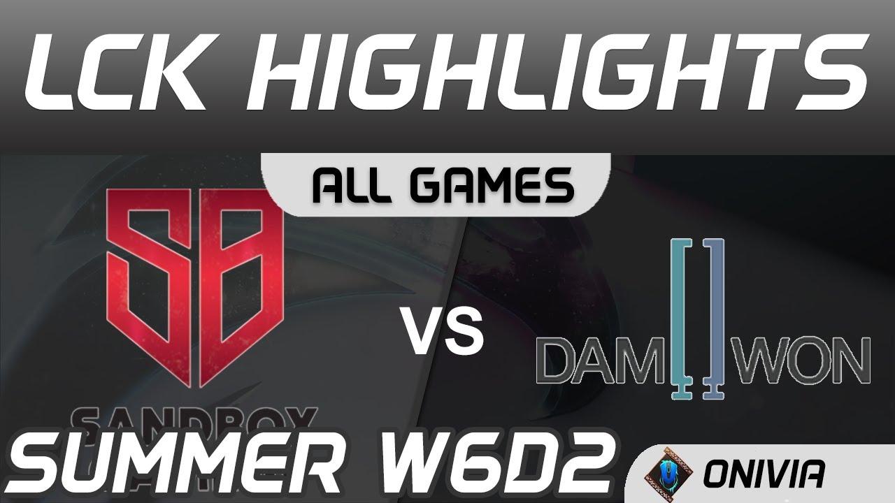 SB VS DWG Highlights ALL GAMES LCK Summer Season 2020 W6D2 SANDBOX Gaming vs DAMWON Gaming by Onivia thumbnail