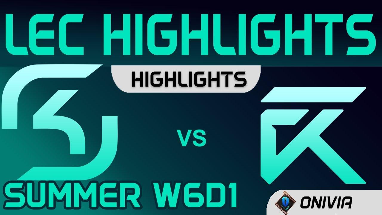 SK vs XL Highlights W6D1 LEC Summer 2020 SK Gaming vs Excel Esports by Onivia thumbnail