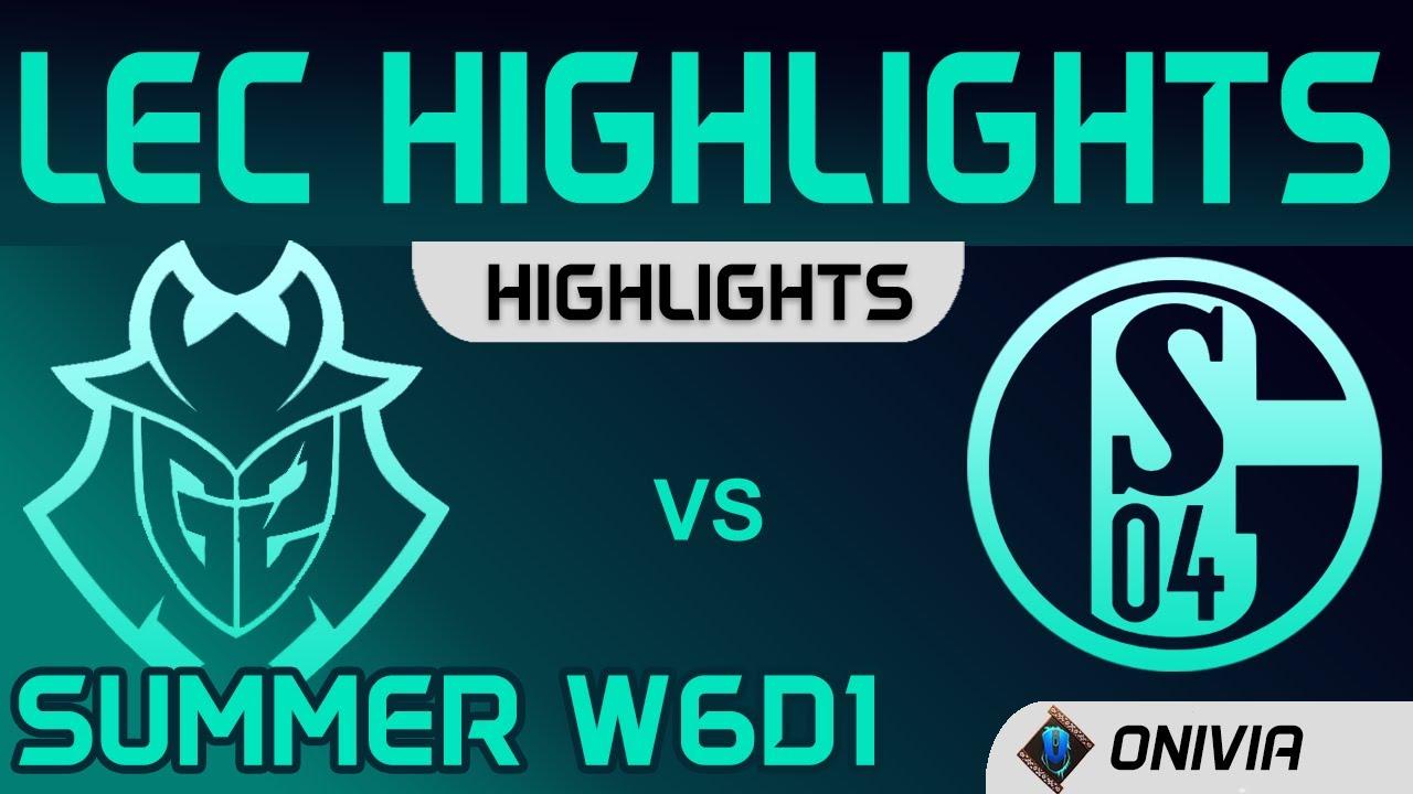 G2 vs S04 Highlights W6D1 LEC Summer 2020 G2 Esports vs FC Schalke 04 by Onivia thumbnail