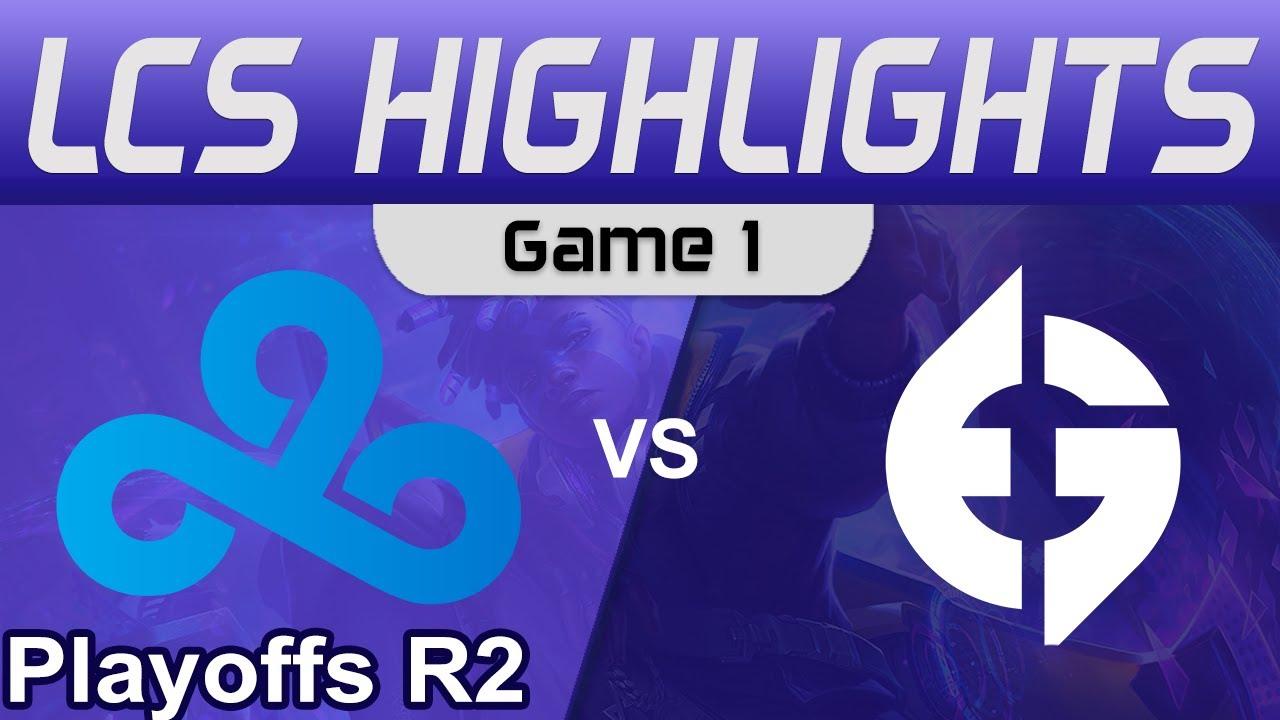 C9 vs EG Highlights Game 1 Round2 LCS Spring Season 2022 Cloud9 vs Evil Geniuses by Onivia thumbnail