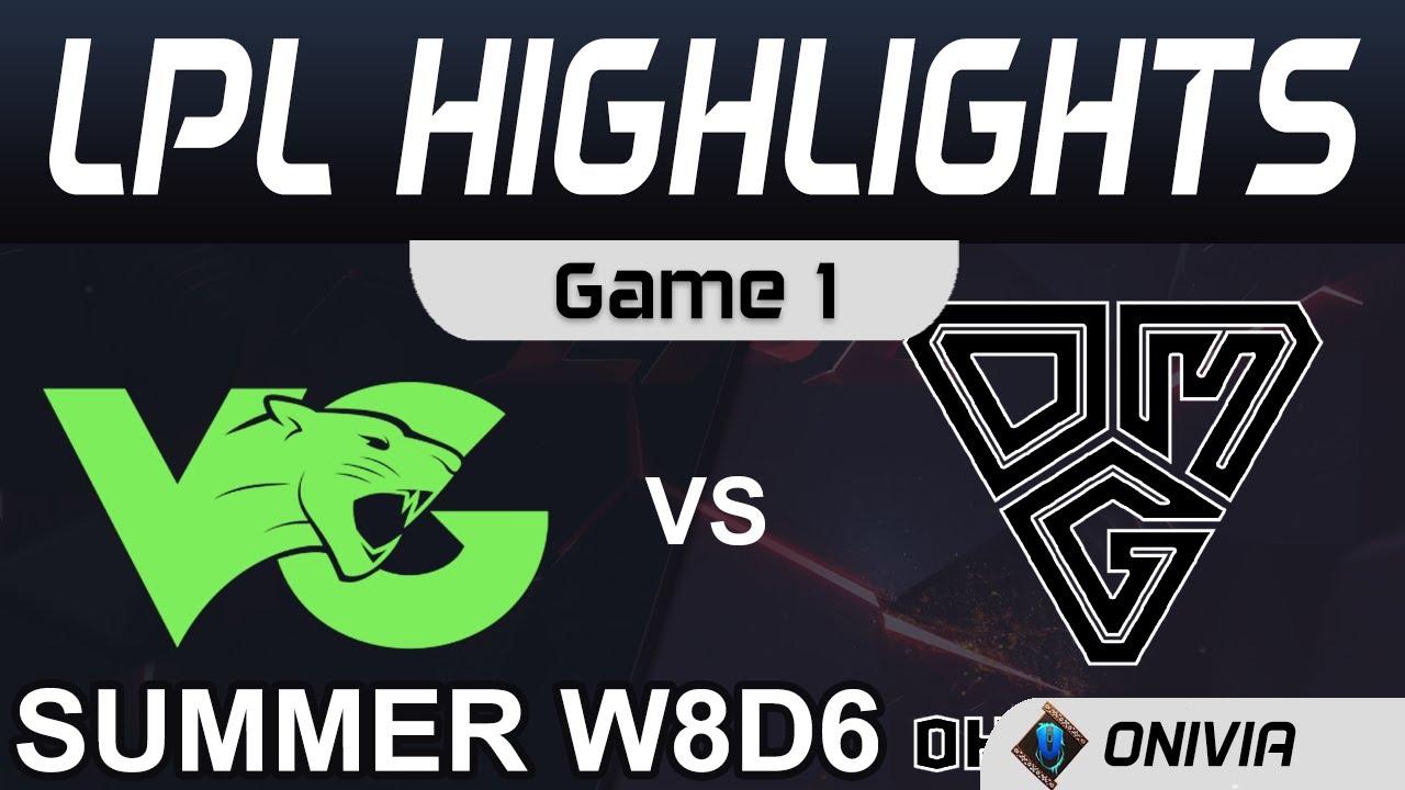 VG vs OMG Highlights Game 1 LPL Summer Season 2020 W8D6 Vici Gaming vs Oh My God by Onivia thumbnail