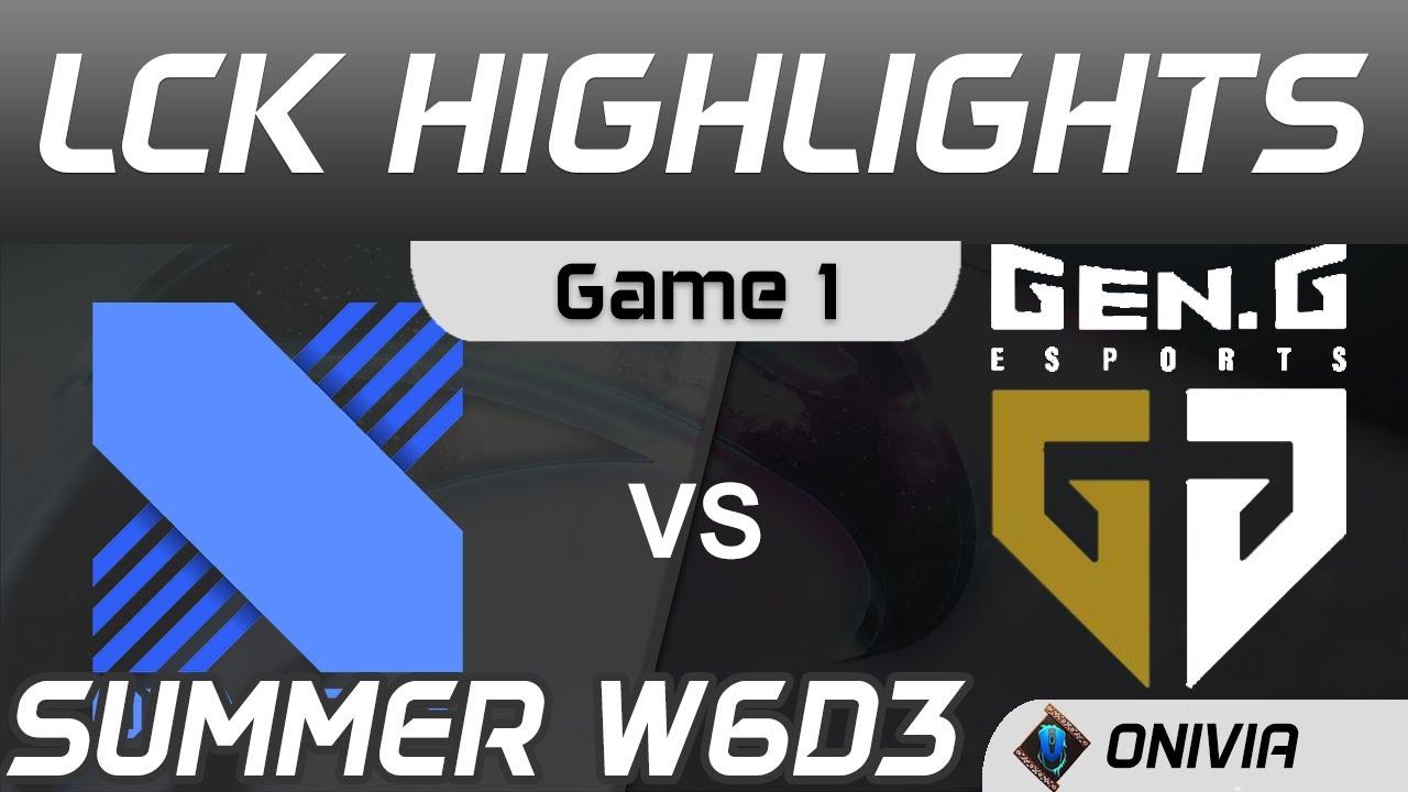 DRX vs GEN Highlights Game 1 LCK Summer Season 2020 W6D3 DRX vs Gen G by Onivia thumbnail