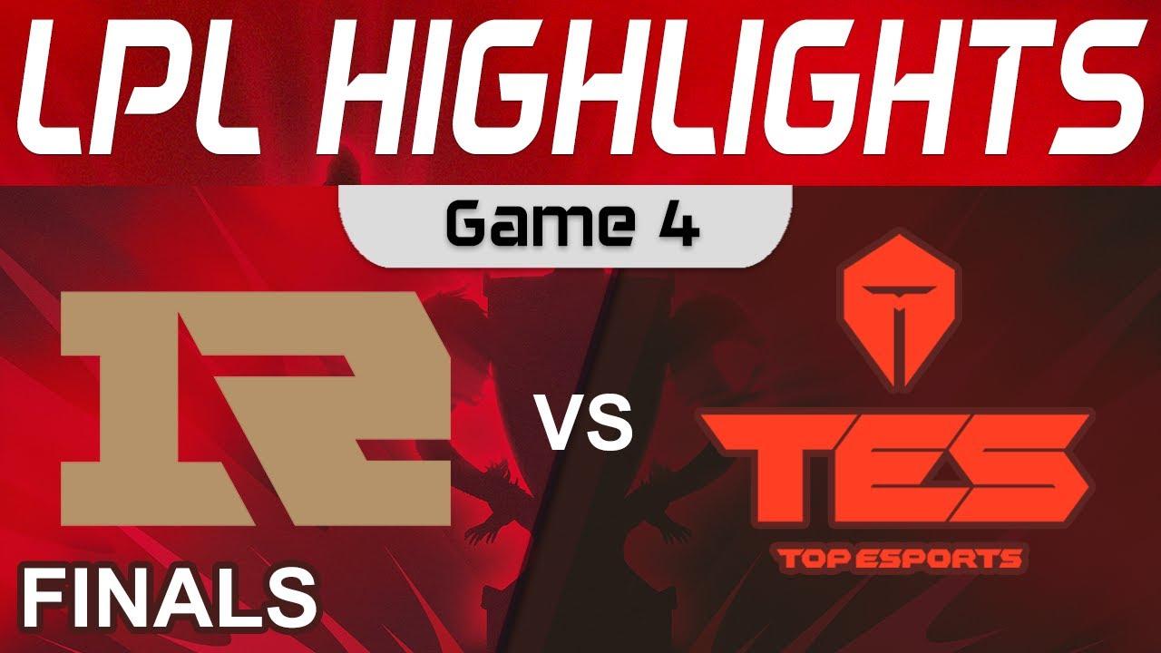 RNG vs TES Highlights Game 4 Finals LPL Spring Playoffs 2022 Royal Never Give Up vs Top Esports by O thumbnail