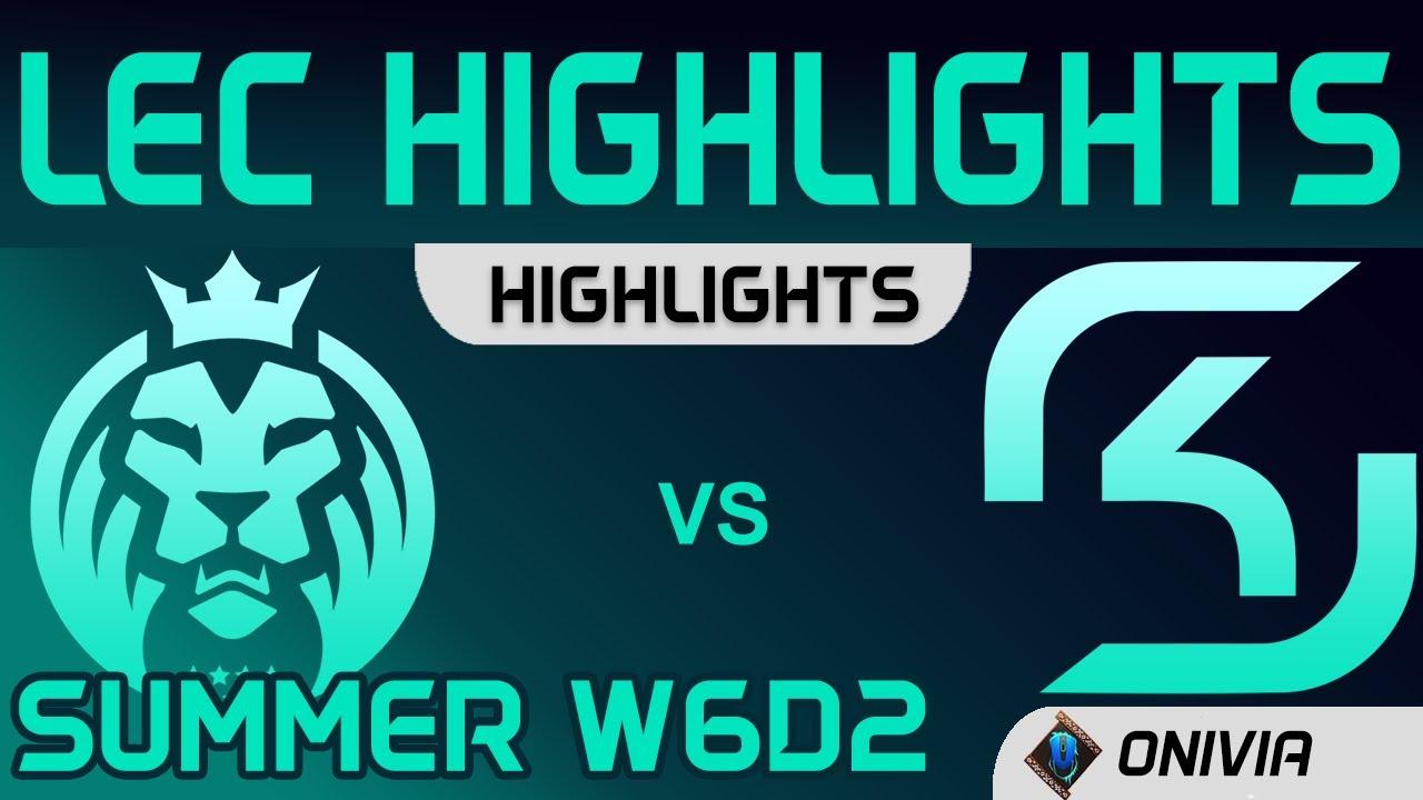 MAD vs SK Highlights W6D2 LEC Summer 2020 MAD Lions vs SK Gaming by Onivia thumbnail