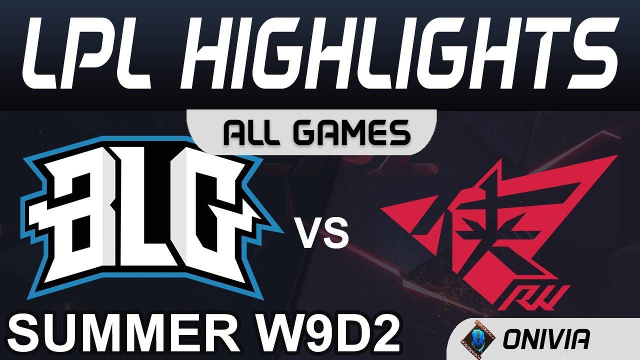 BLG vs RW Highlights ALL GAMES LPL Summer Season 2020 W9D2 Bilibili Gaming vs Rogue Warriors by Oniv thumbnail