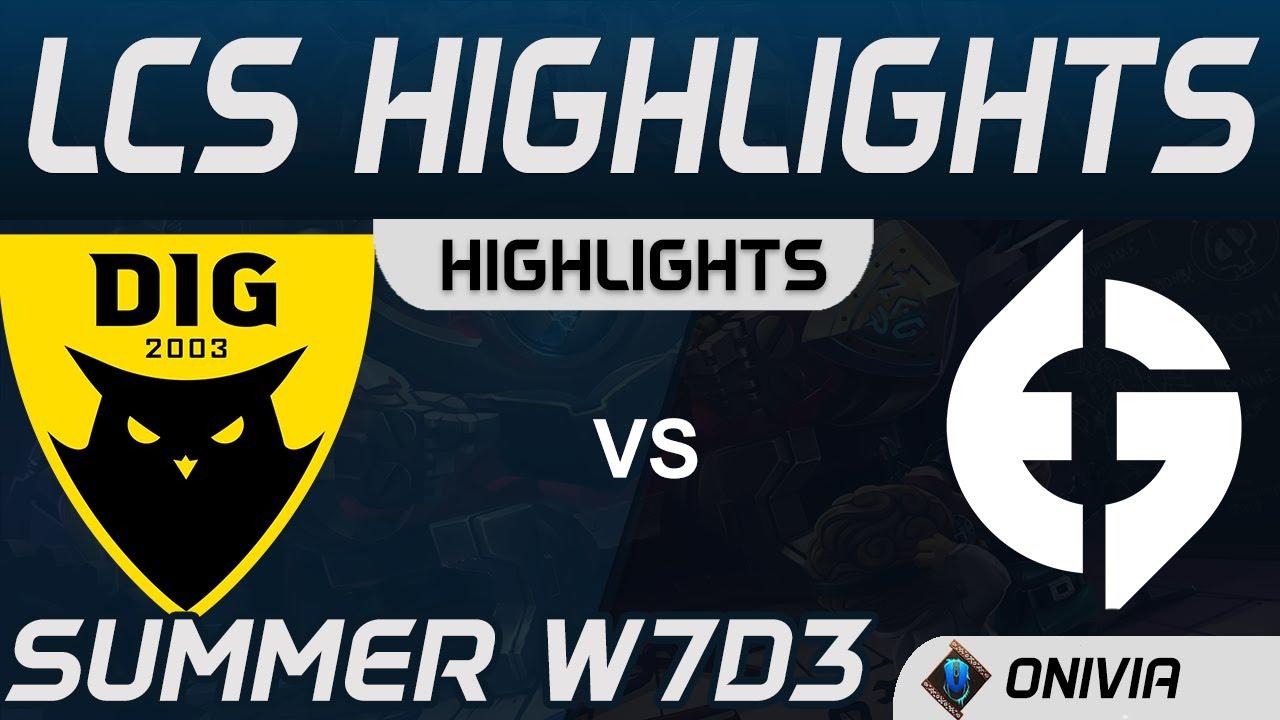 DIG vs EG Highlights LCS Summer 2020 W7D3 Dignitas vs Evil Geniuses by Onivia thumbnail