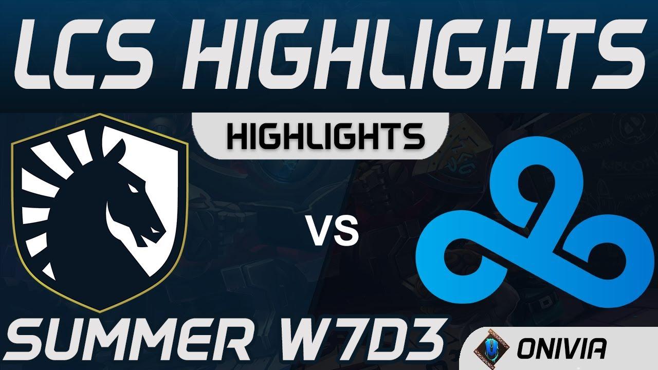 TL vs C9 Highlights LCS Summer 2020 W7D3 Team SoloMid vs Cloud9 by Onivia thumbnail