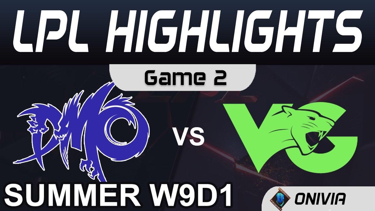 DMO vs VG Highlights Game 2 LPL Summer Season 2020 W9D1 Dominus Esports vs Vici Gaming by Onivia thumbnail