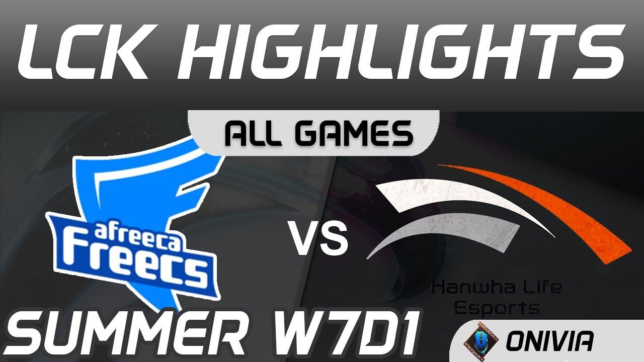 AF vs HLE Highlights ALL GAMES LCK Summer Season 2020 W7D1 Afreeca Freecs vs Hanwha Life Esports by thumbnail