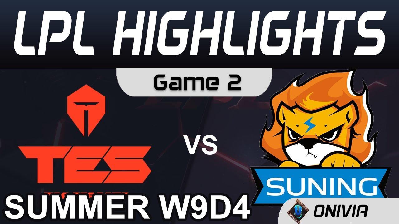 TES vs SN Highlights Game 2 LPL Summer Season 2020 W9D4 Top Esports vs Suning by Onivia thumbnail