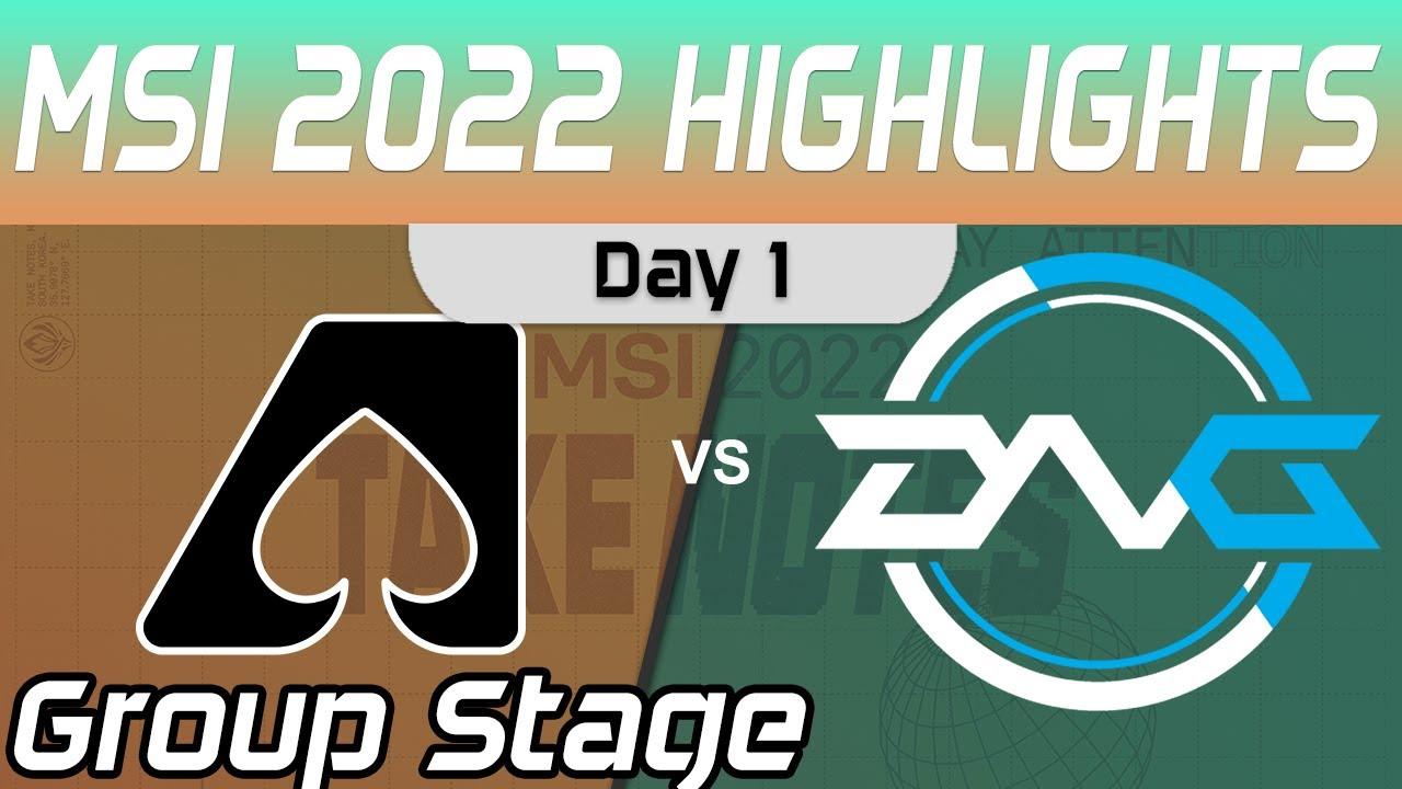 AZE vs DFM Highlights Day 1 MSI 2022 Group Stage Team Aze vs Detonation FocusMe by Onivia thumbnail