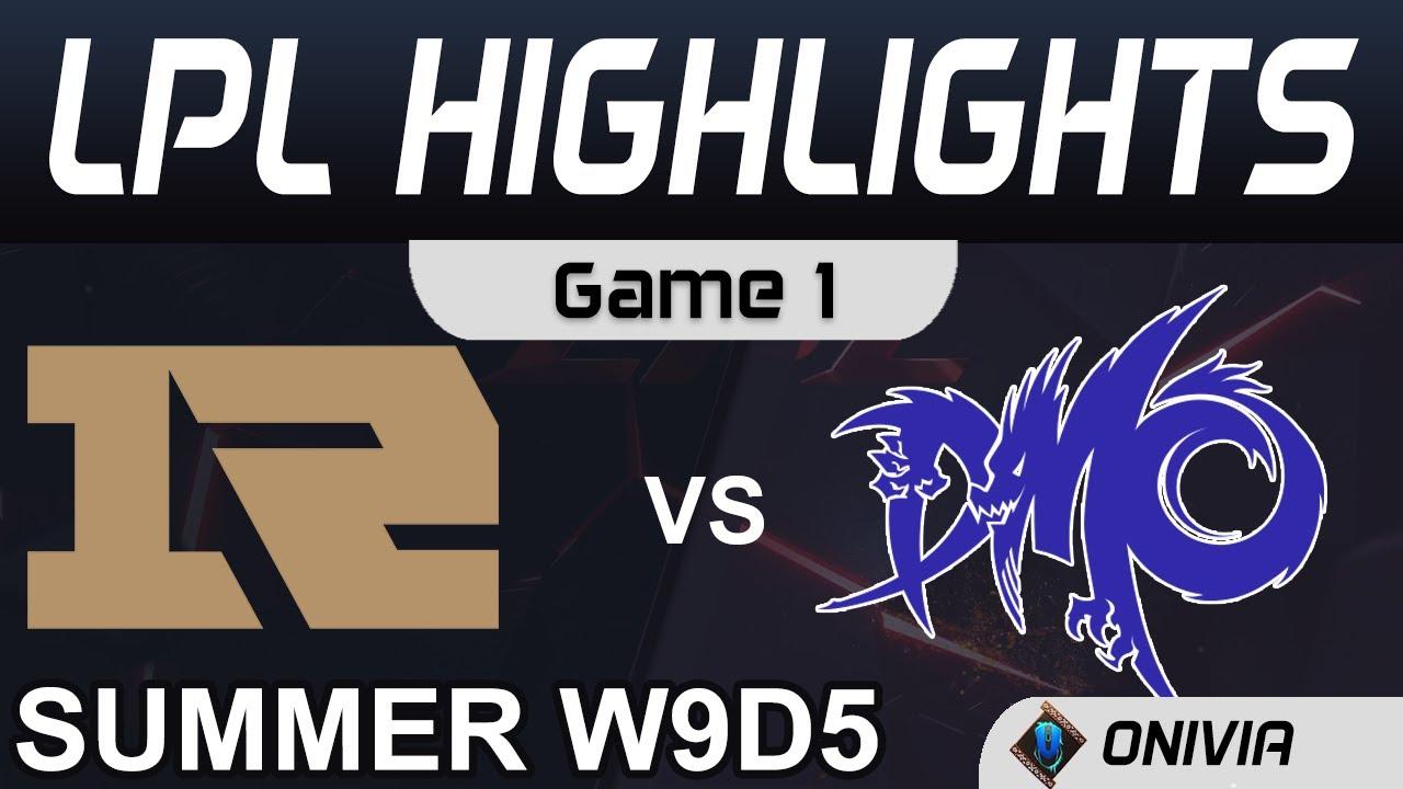 RNG vs DMO Highlights Game 1 LPL Summer Season 2020 W9D5 Royal Never Give Up vs Dominus Esports by O thumbnail