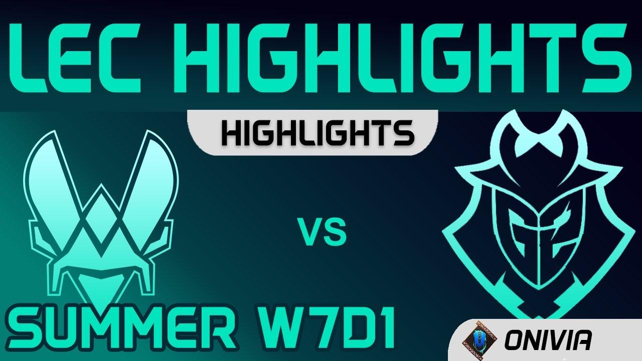 VIT vs G2 Highlights W7D1 LEC Summer 2020 Team Vitality vs G2 Esports by Onivia thumbnail