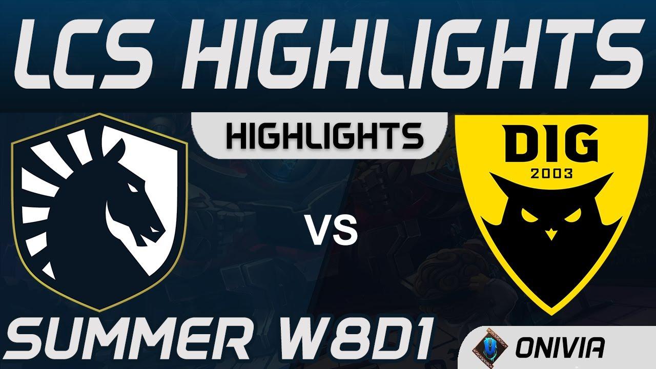 TL vs DIG Highlights LCS Summer 2020 W8D1 Team Liquid vs Dignitas by Onivia thumbnail