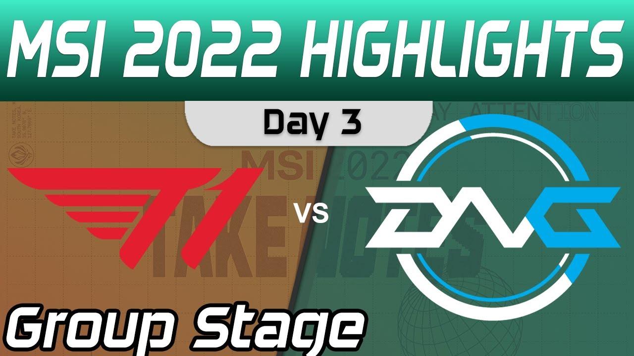 T1 vs DFM Highlights Day 3 MSI 2022 Group Stage T1 vs DetonatioN FocusMe by Onivia thumbnail