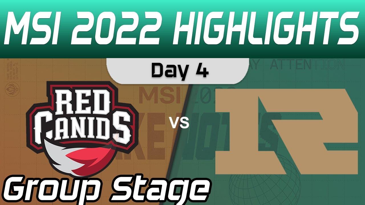 RED vs RNG Highlights Day 4 MSI 2022 Group Stage RED Canids vs Royal Never Give Up by Onivia thumbnail