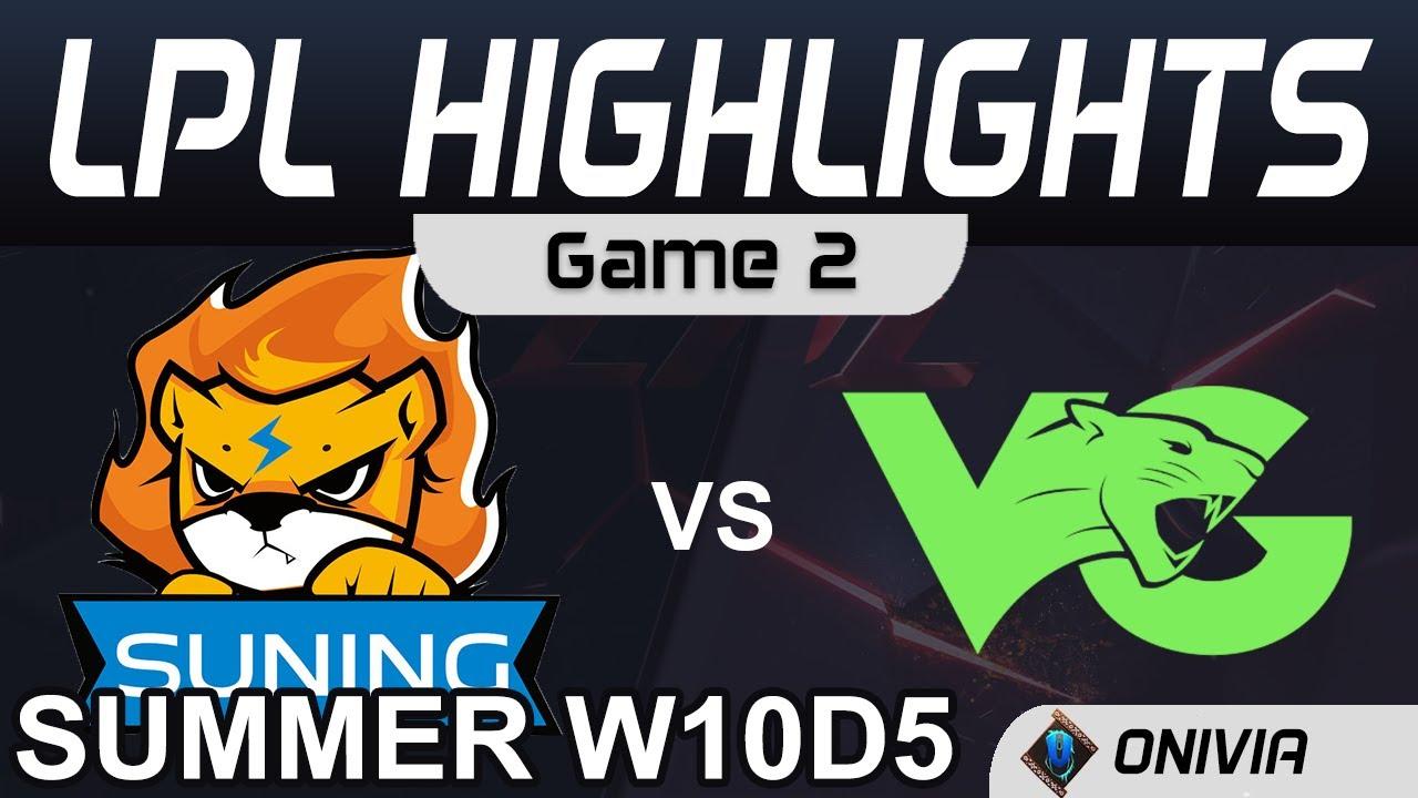 SN vs VG Highlights Game 2 LPL Summer Season 2020 W10D5 Suning vs Vici Gaming by Onivia thumbnail