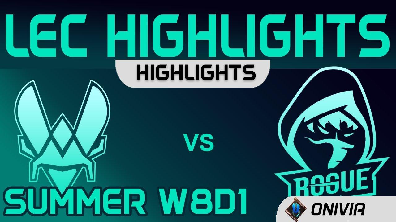 VIT vs RGE Highlights W8D1 LEC Summer 2020 Team Vitality vs Rogue by Onivia thumbnail