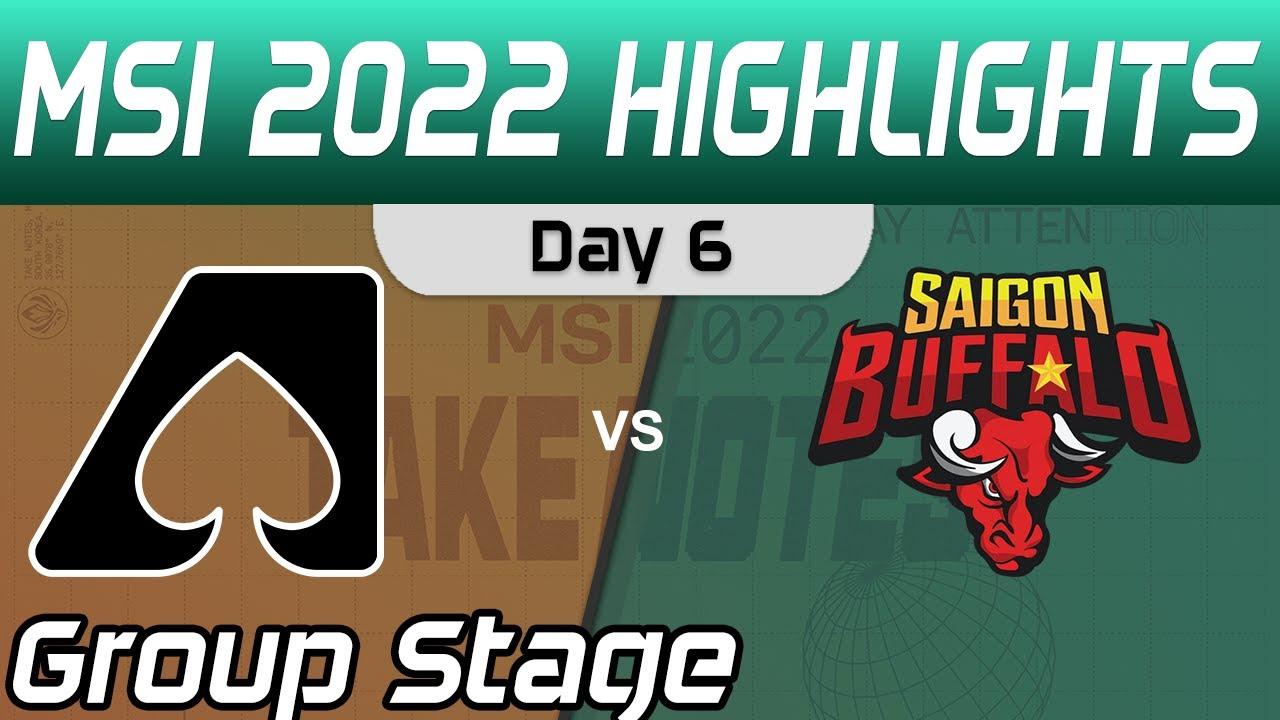 AZE vs SGB Highlights Day 6 MSI 2022 Group Stage Team Aze vs Saigon Buffalo by Onivia thumbnail