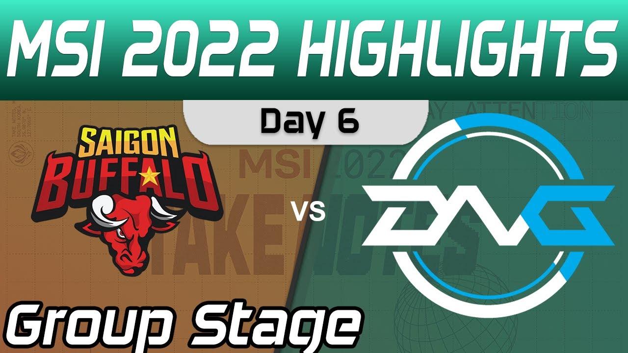 SGB vs DFM Highlights Day 6 MSI 2022 Group Stage Saigon Buffalo vs DetonatioN FM by Onivia thumbnail