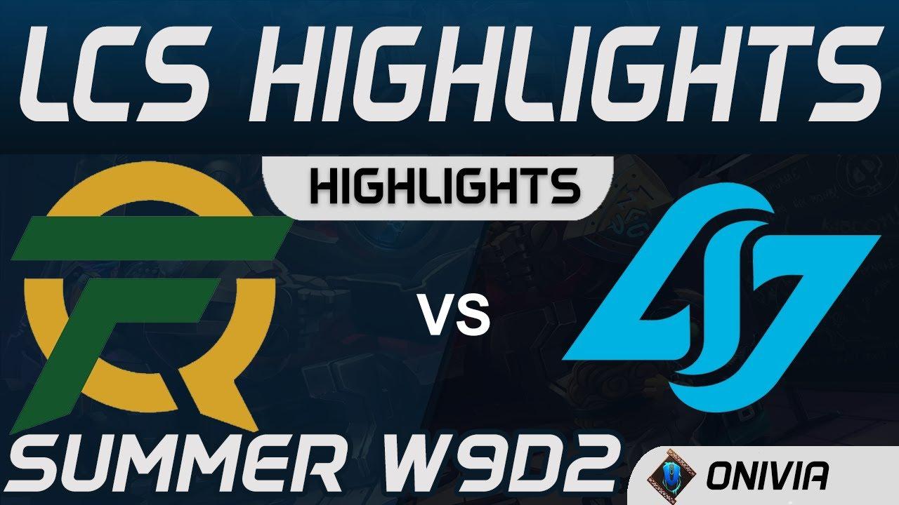 FLY vs CLG Highlights LCS Summer 2020 W9D2 FlyQuest vs Conter Logic Gaming by Onivia thumbnail