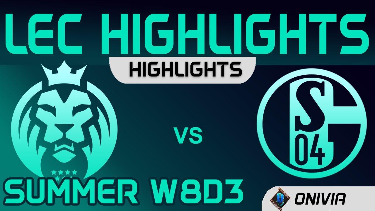 MAD vs S04 Highlights W8D3 LEC Summer 2020 MAD Lions vs FC Schalke 04 by Onivia thumbnail