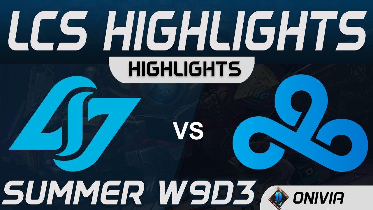 CLG vs C9 Highlights LCS Summer 2020 W9D3 Conter Logic Gaming vs Cloud9 by Onivia thumbnail